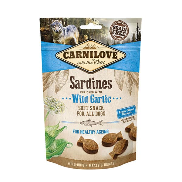 Carnilove Sardines with Wild Garlic Soft Snack 200g