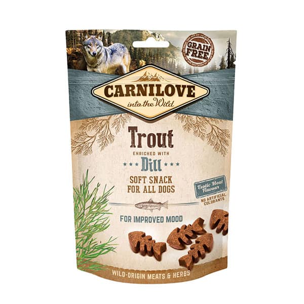 Carnilove Trout with Dill Soft Snack 200g