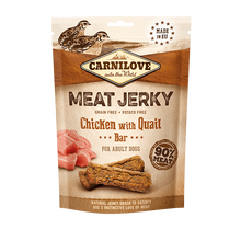 Carnilove Meat Jerky Chicken with Quail Bar 100g