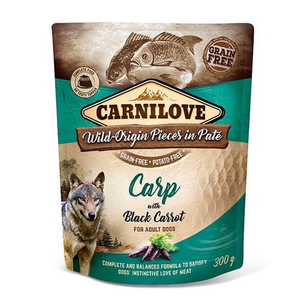 Carnilove Carp with Black Carrot 300g - Tilly's Treat Cupboard