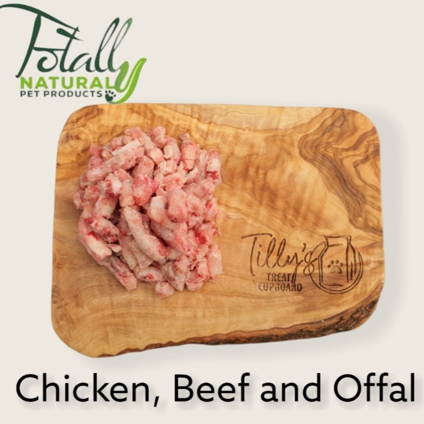 Totally Natural (Dibo) Chicken, Beef & Offal 80/10/10 1kg
