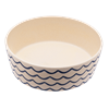 Classic Bamboo Bowl Ocean Waves