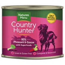 Natures Menu Country Hunter Pheasant & Goose with Superfoods 600g