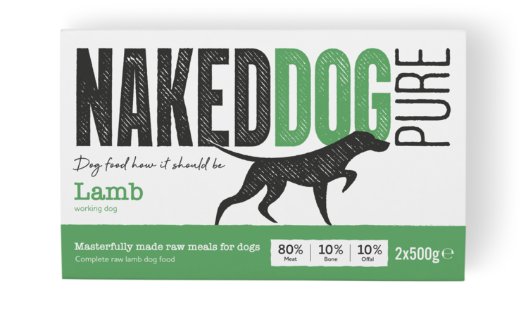 Naked Dog Pure Lamb 80/10/10