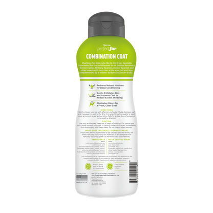 TropiClean PerfectFur Combination Dog Shampoo 473ml - Tilly's Treat Cupboard