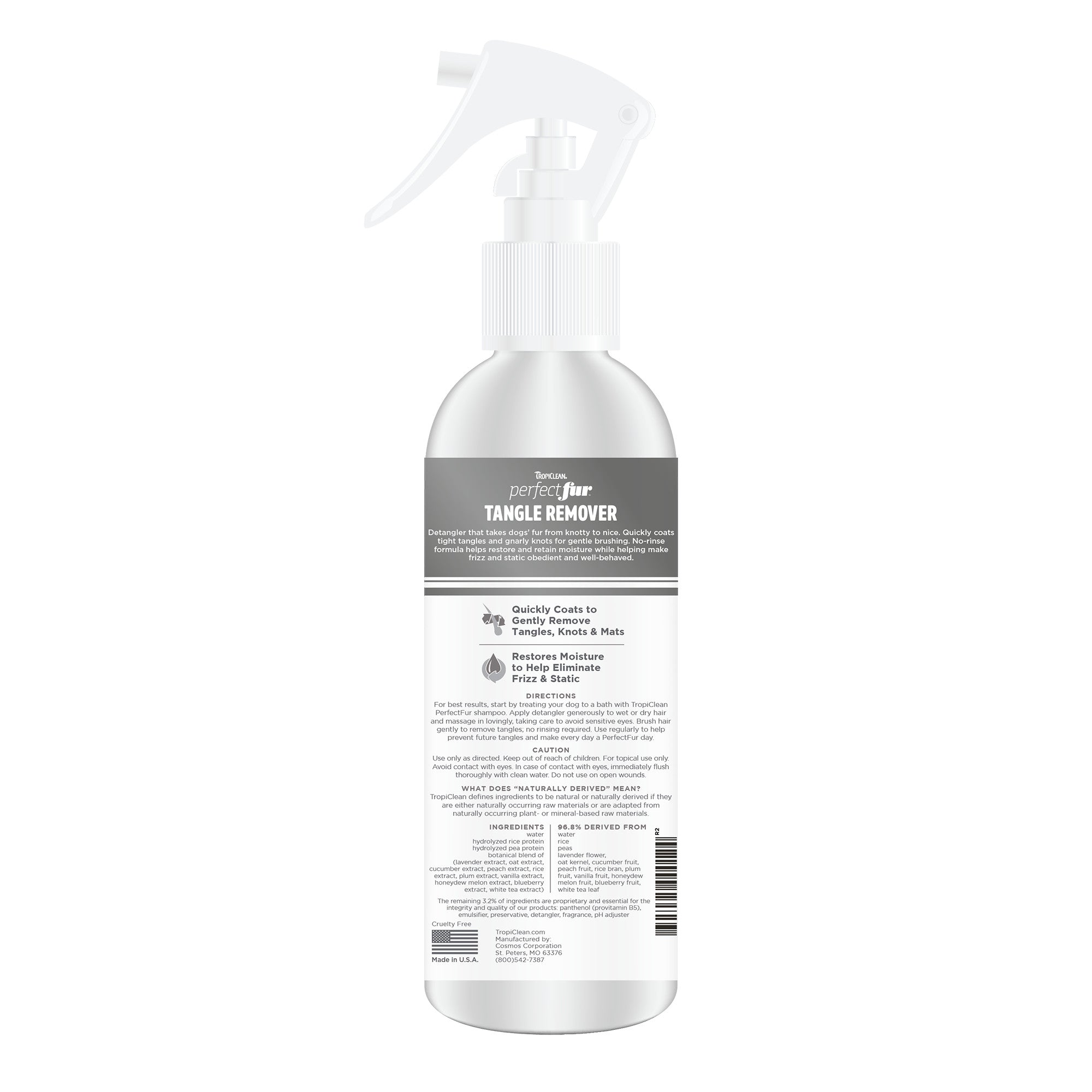 TropiClean PerfectFur Tangle Remover Spray for Dogs - Tilly's Treat Cupboard